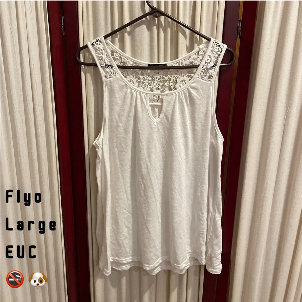White tank top
